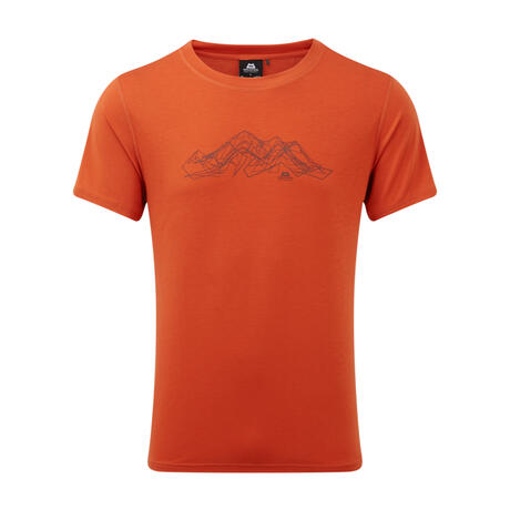 ME_Groundup Mountain Tee Mens_paprika