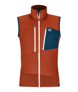 87216-23201-FLEECE_GRID_VEST_M_clay_orange-B-01