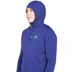 ME-005368_Lumiko_Hooded_Womens_Jacket_ME-01853-Amethyst_Medieval_Blue_Hood_Up_Angle-0310 - Large